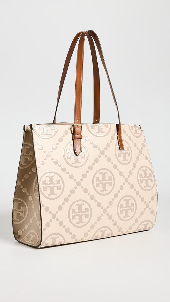 Tory Burch T Monogram Contrast Embossed Tote | Shopbop Product Image