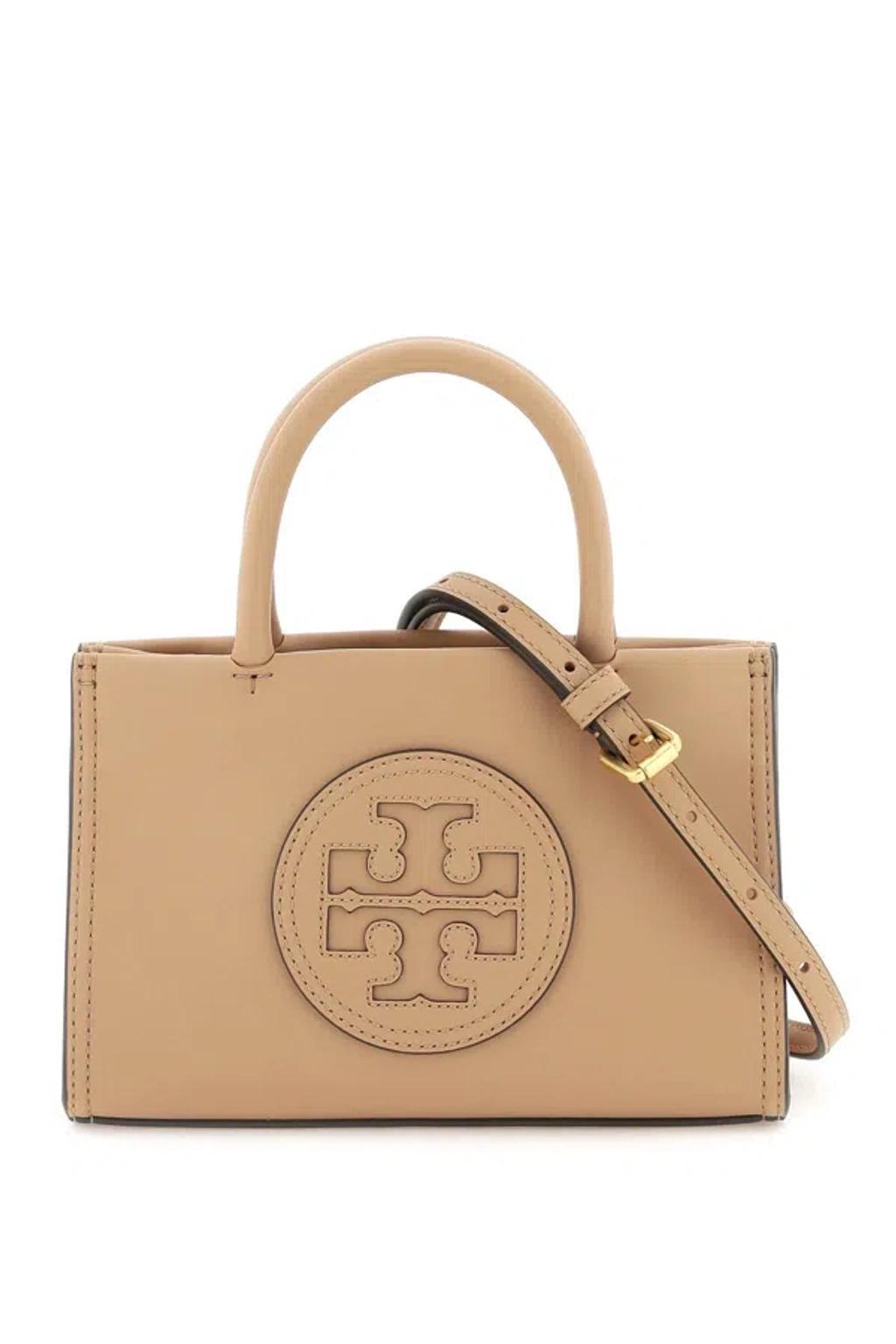 TORY BURCH Ella Bio Mini Tote Bag In Light Sand (beige) Product Image