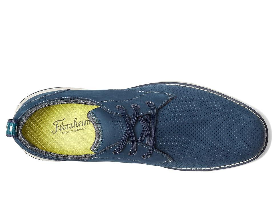 Florsheim Frenzi Perf Toe Oxford (Navy Nubuck) Men's Shoes Product Image