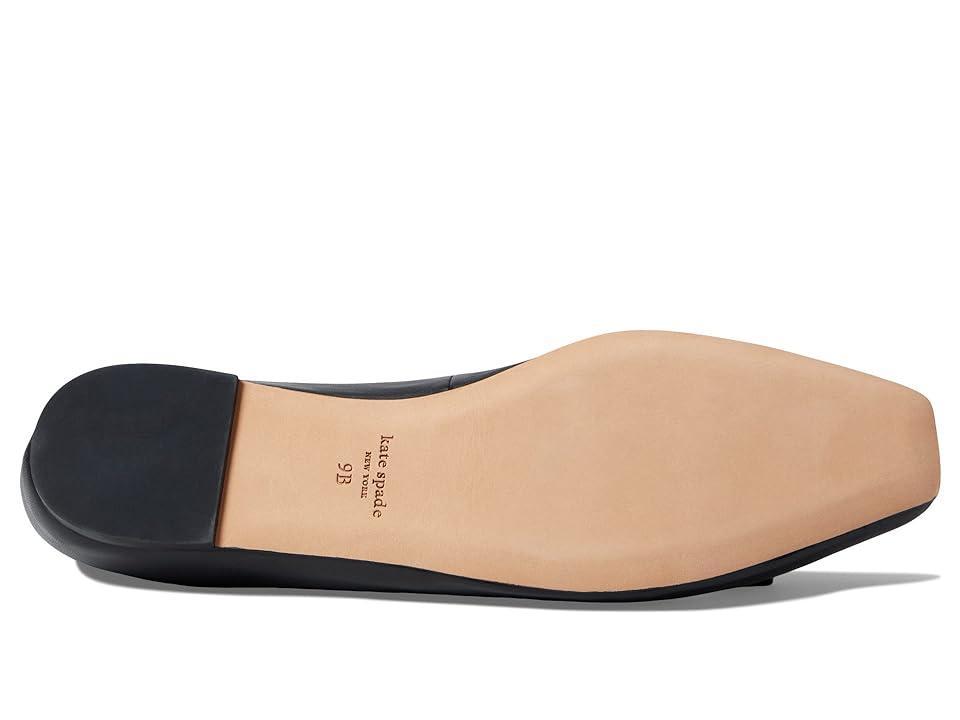 kate spade new york Womens Bowdie Slip On Pointed Toe Ballet Flats Product Image