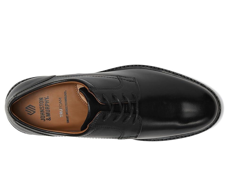 Johnston & Murphy Mason Plain Toe Full Grain) Men's Lace Up Wing Tip Shoes Product Image