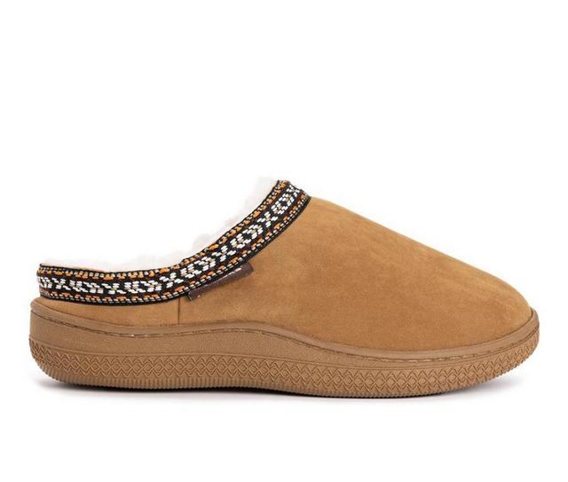 MUK LUKS Men's Faux Suede Clog Slippers Product Image