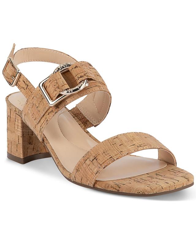 Jones New York Womens Yahssa Buckled Block Heel Dress Sandals Product Image