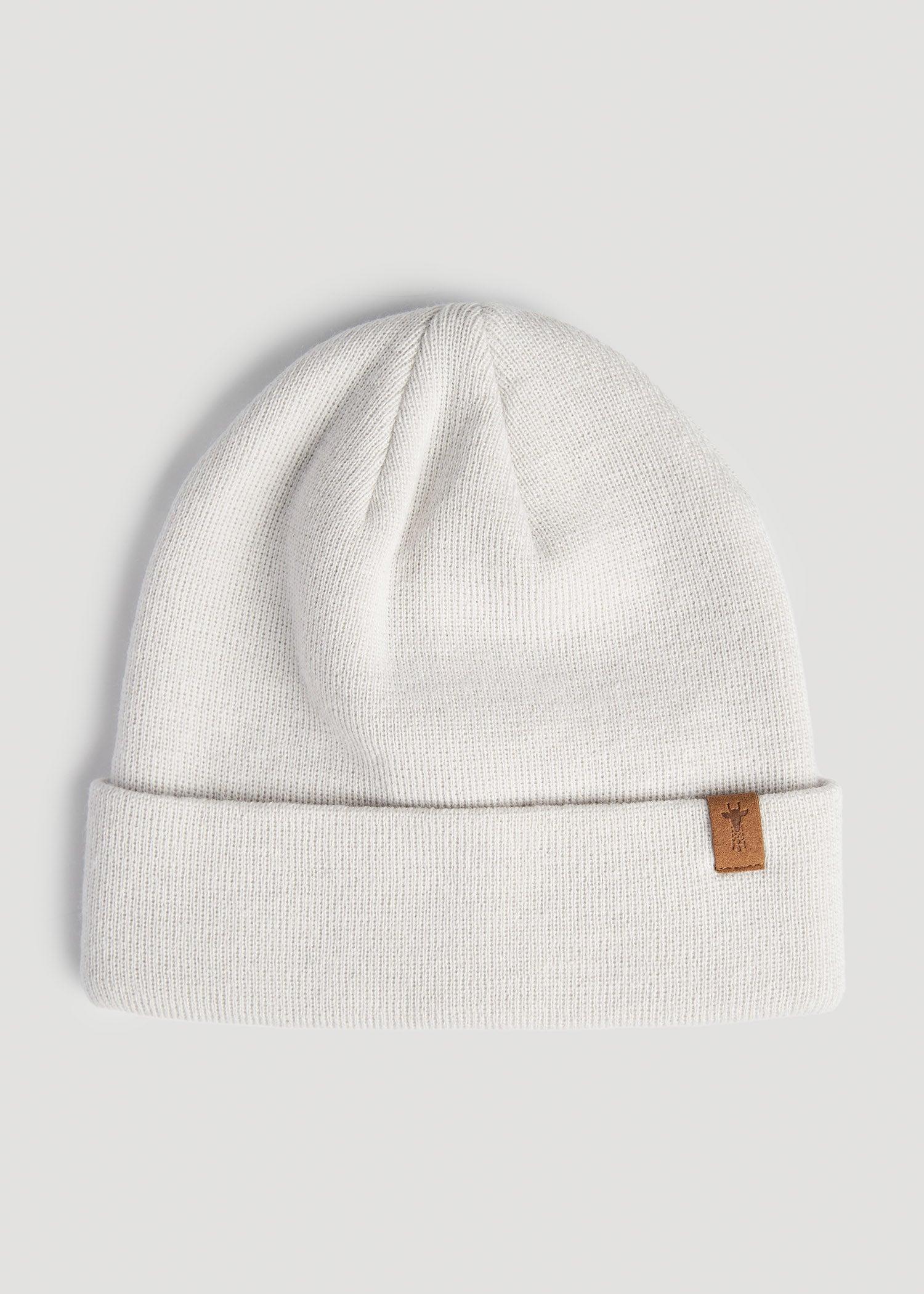 Cuffed Beanie Hat in Light Grey Male product image