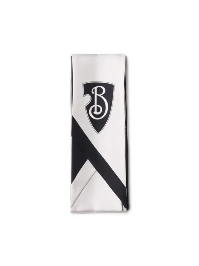 Two-tone Scarf With Anagram Logo In Monochrome Product Image