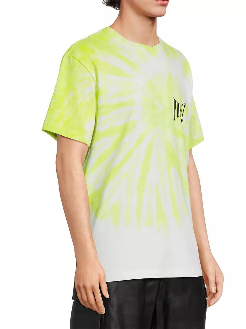 Tie-Dye Swirl Cotton T-Shirt Product Image