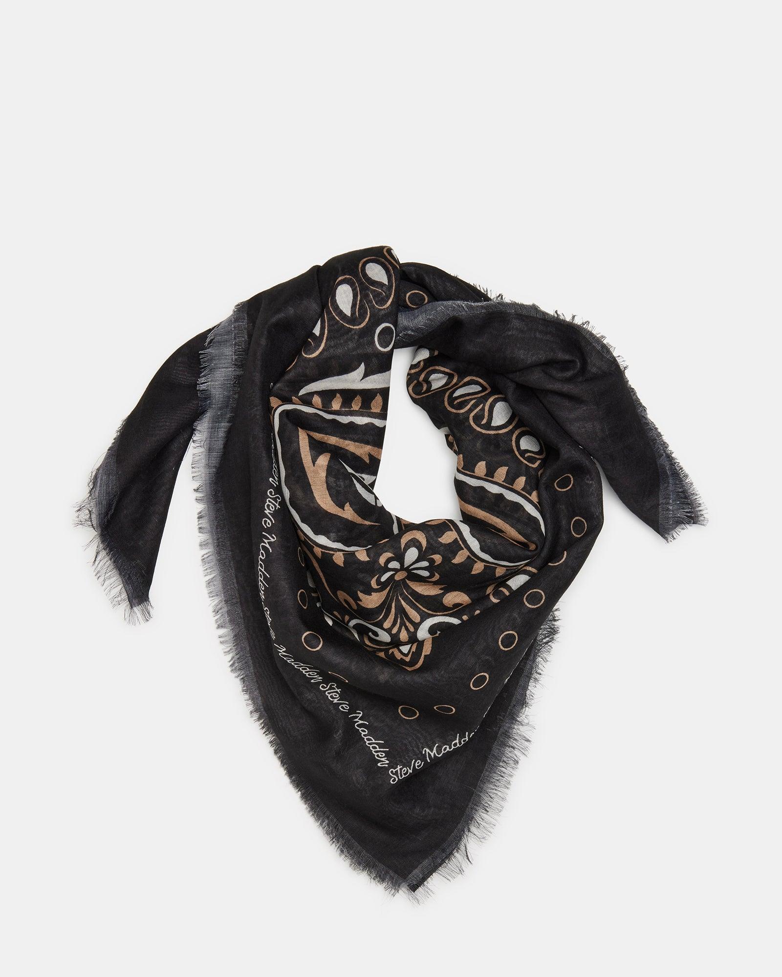 PAISLEY BANDANA BLACK Female Product Image