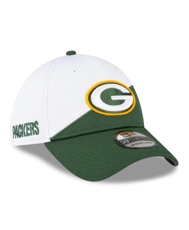 Mens New Era White Green Bay Packers 2023 Nfl Sideline 39THIRTY Flex Hat - White Product Image