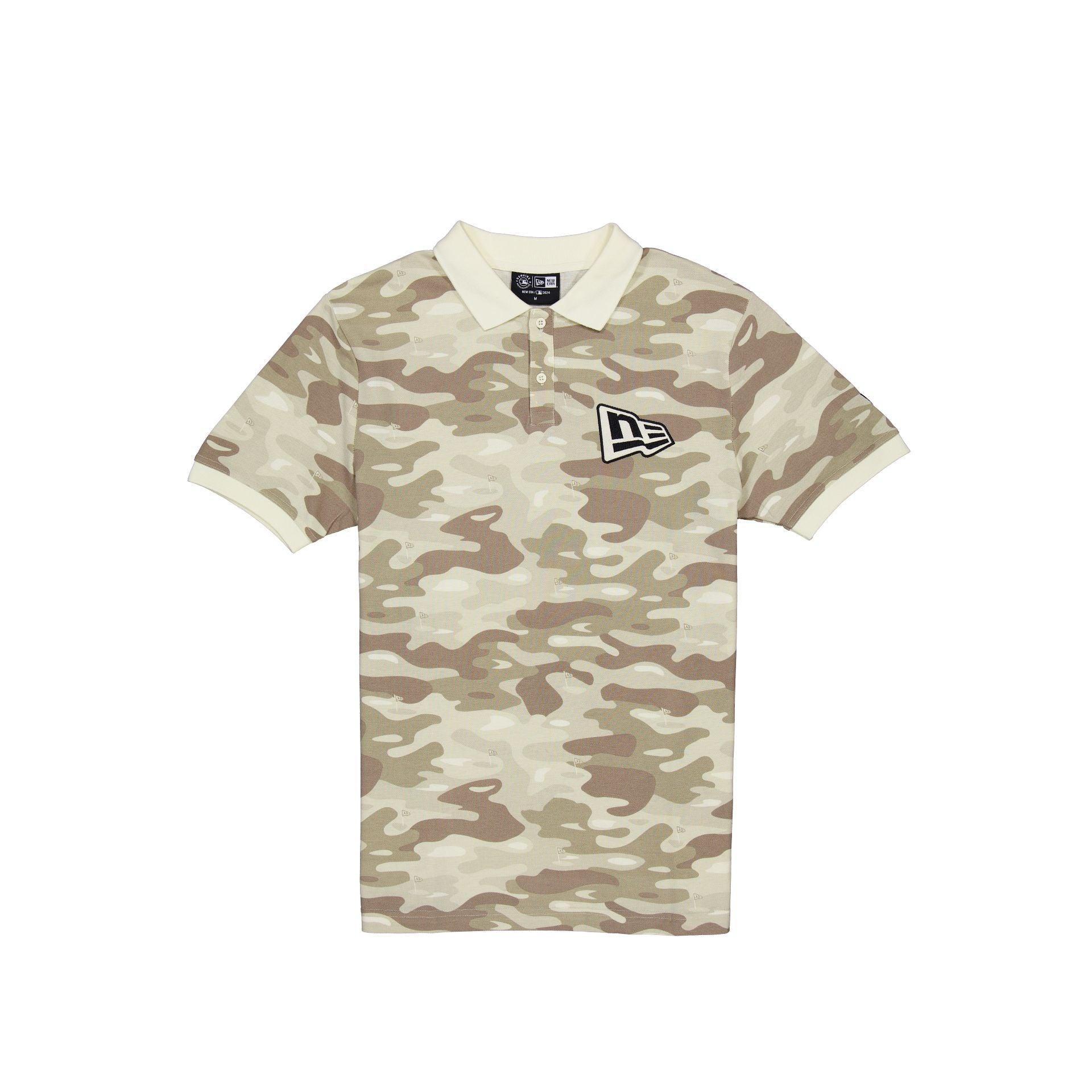 New Era Cap Fairway Camo Polo Male Product Image