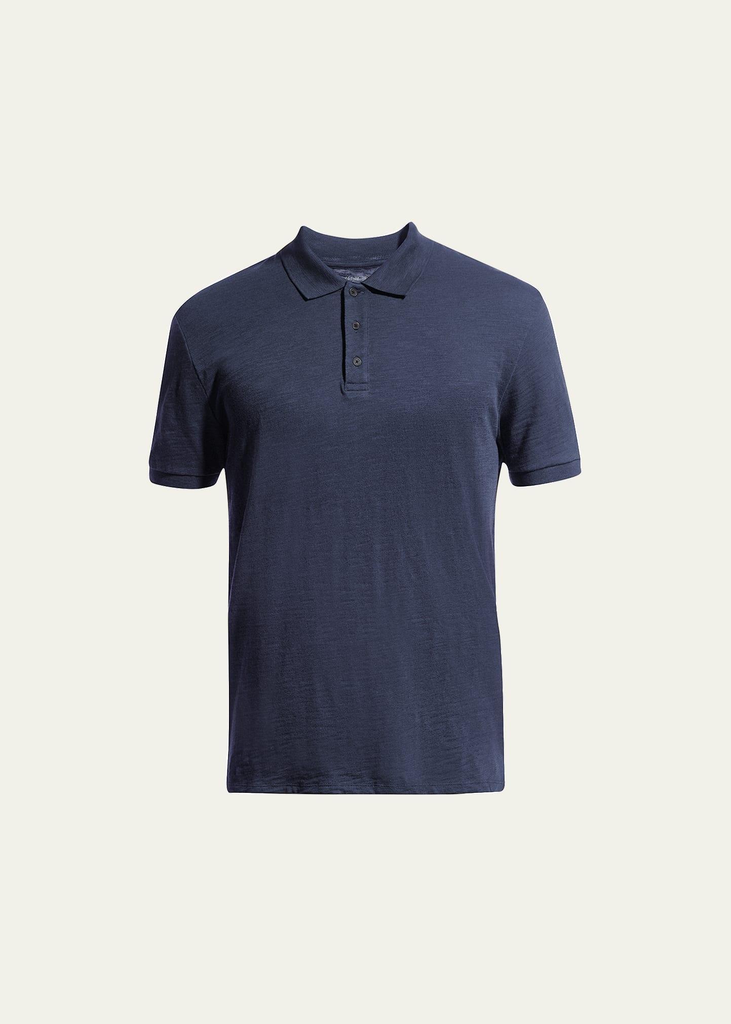 Vince Regular Fit Slub Jersey Polo Product Image