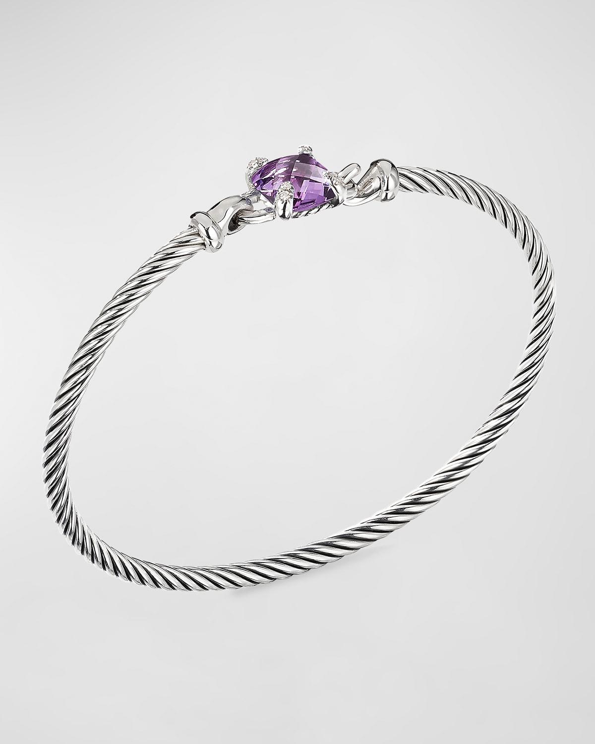 Womens Chatelaine Bracelet with Pav Diamonds Product Image