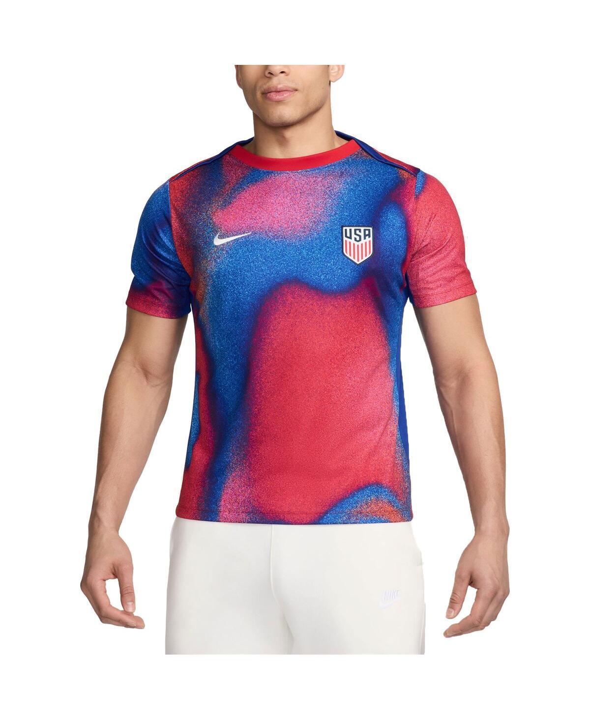 USA Academy Pro Nike Men's Dri-FIT Soccer Pre-Match Short-Sleeve Top Product Image