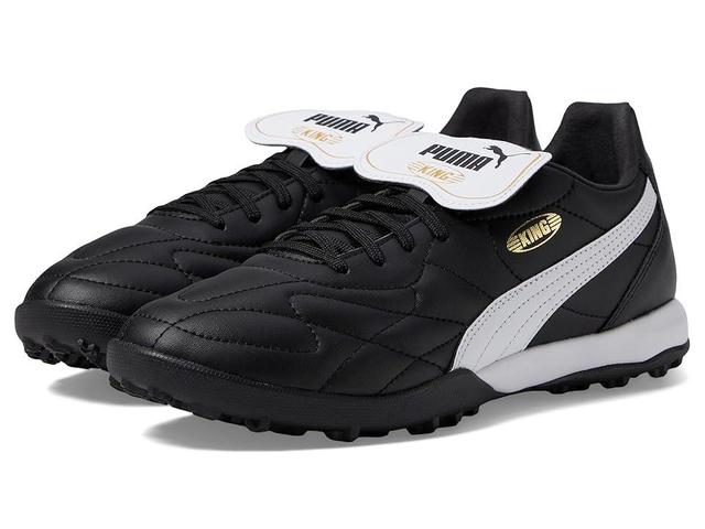 PUMA King Top Turf Training (PUMA /PUMA White/PUMA Gold) Men's Shoes Product Image