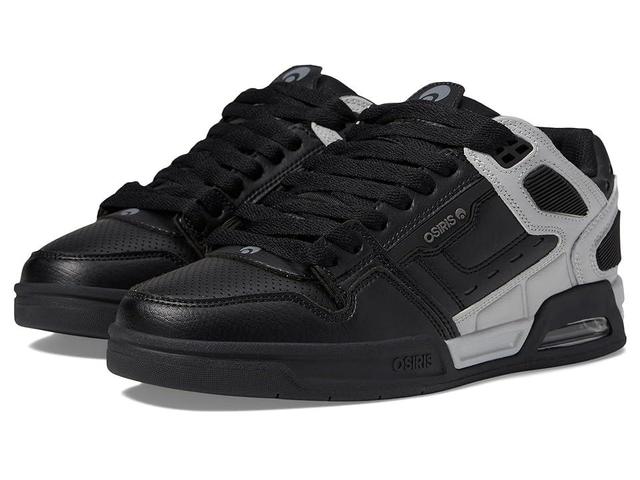 Osiris Peril (Black/Light Grey) Men's Skate Shoes Product Image