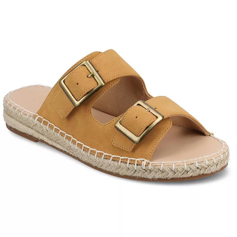 Journee Womens Tresah Double Strap Espadrille Sandals Product Image