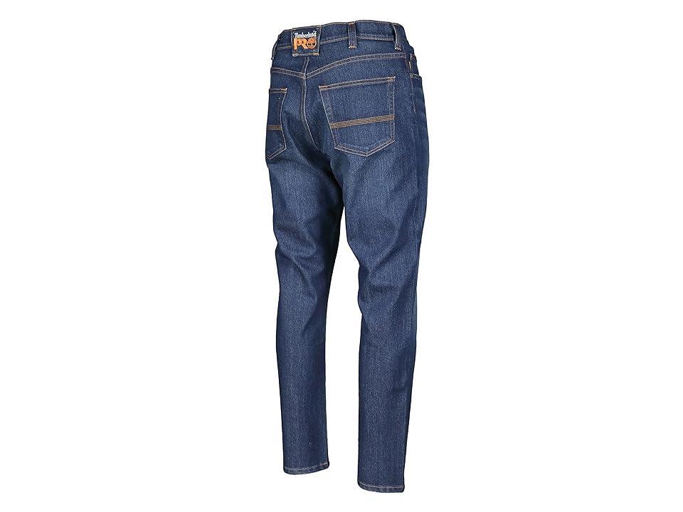 Timberland PRO Ballast Athletic Fit Flex Five-Pocket Jeans (Dark Wash with Sanding) Men's Clothing Product Image