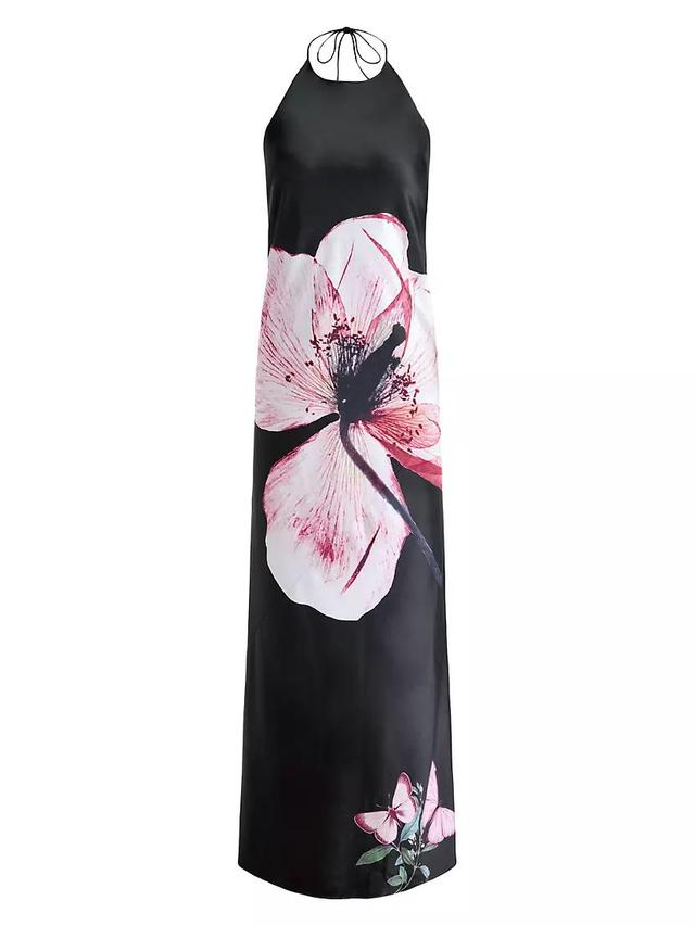 Montana Floral Scarf Cocktail Dress Product Image