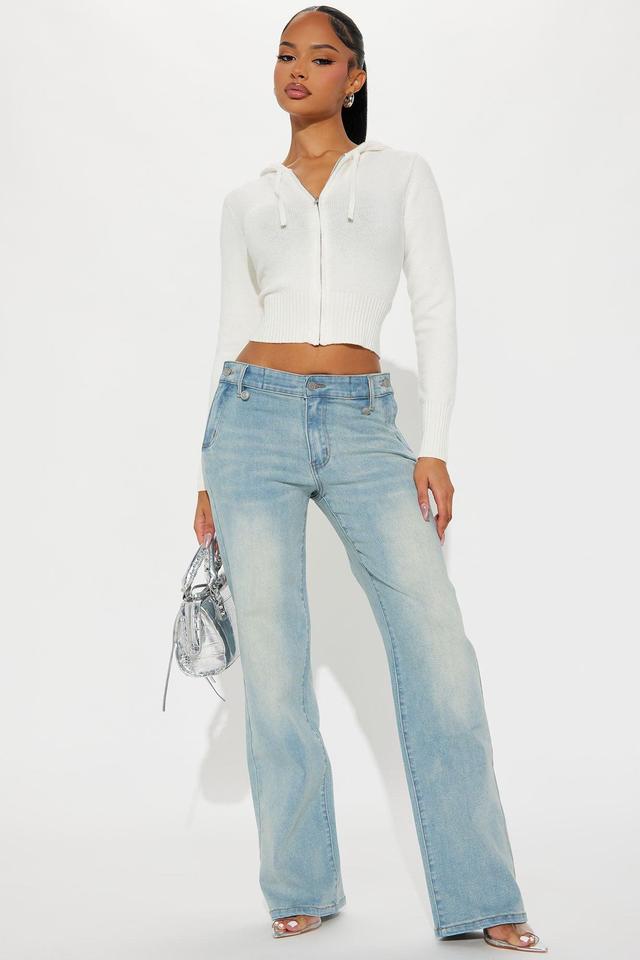 Dare Me To Tinted Straight Leg Jeans - Vintage Wash Product Image