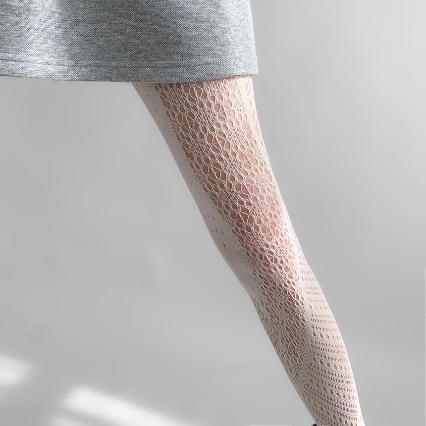 Plain Perforated Tights Product Image