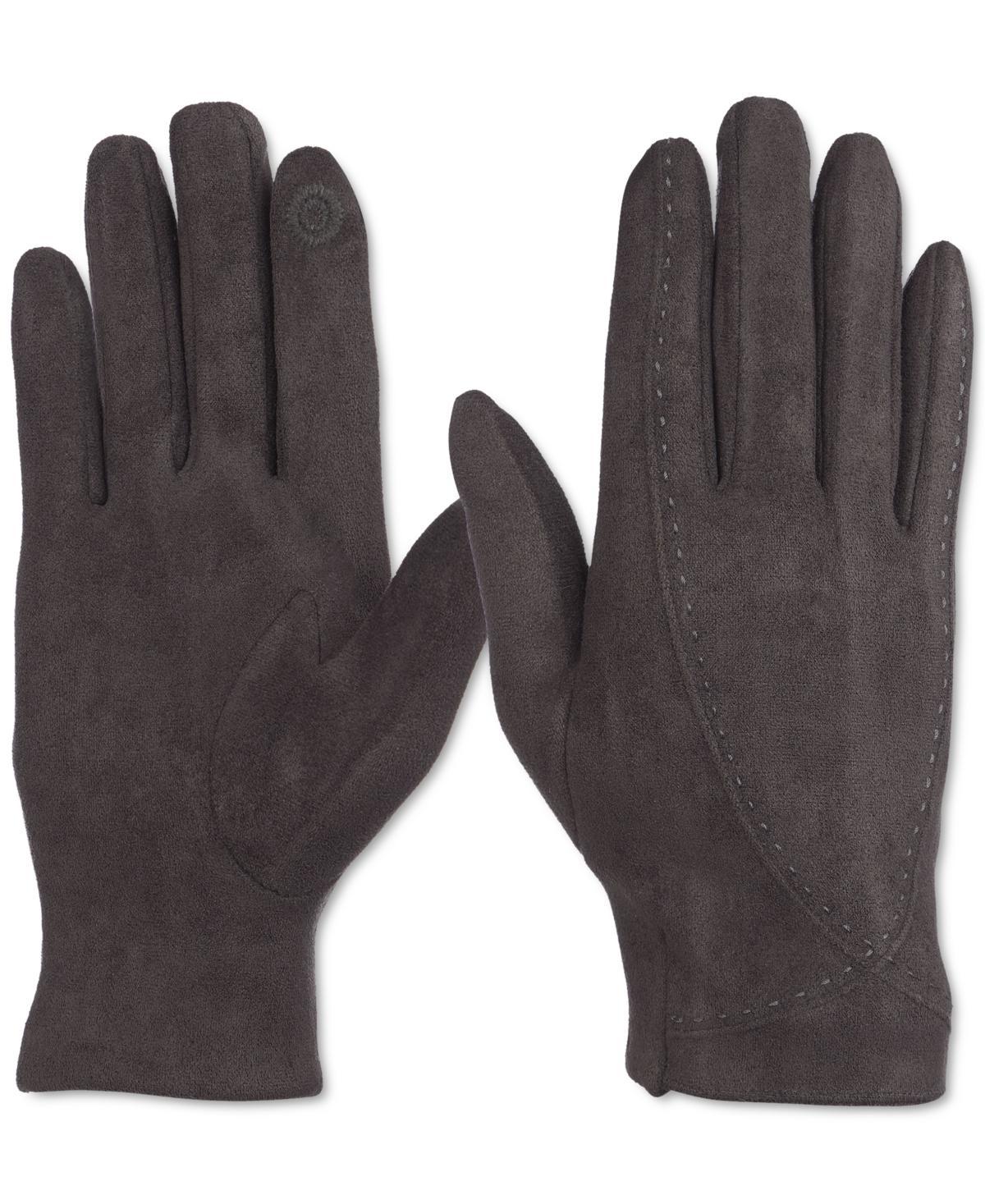 Isotoner Signature Womens Touchscreen Microsuede Gloves Product Image