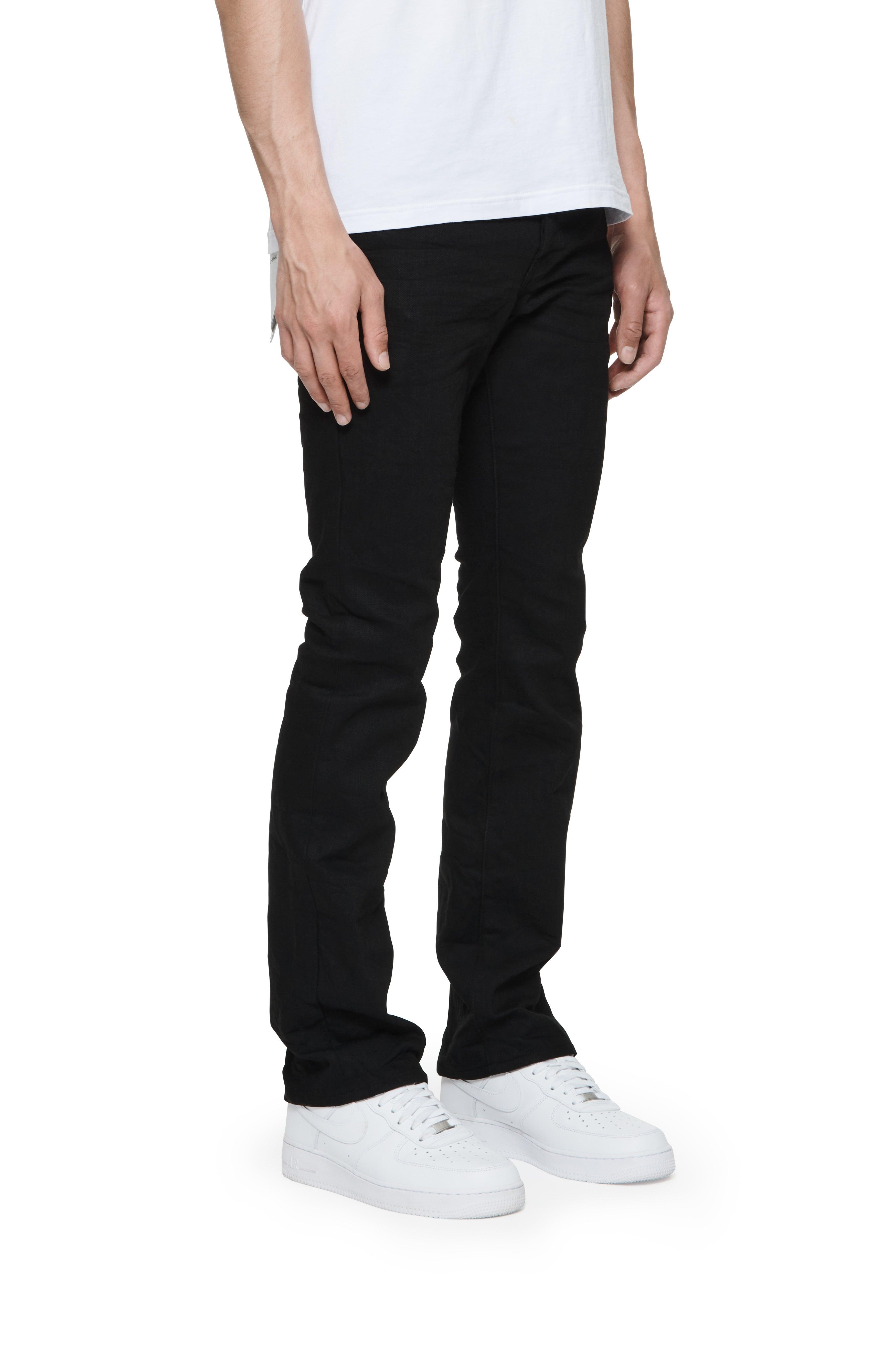 P004 Faded Black Flare Jeans Male Product Image