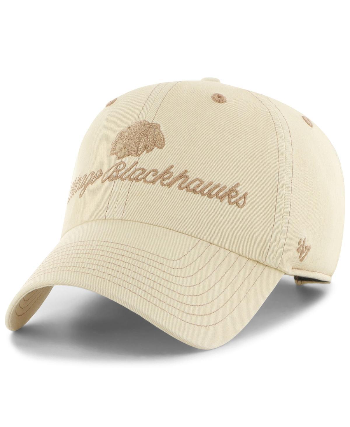 Womens 47 Cream Chicago Blackhawks Haze Clean Up Adjustable Hat Product Image