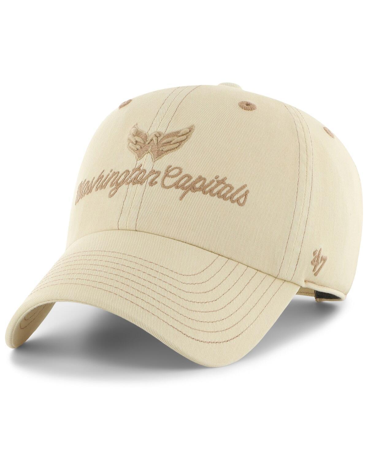 Womens 47 Cream Washington Capitals Haze Clean Up Adjustable Hat Product Image