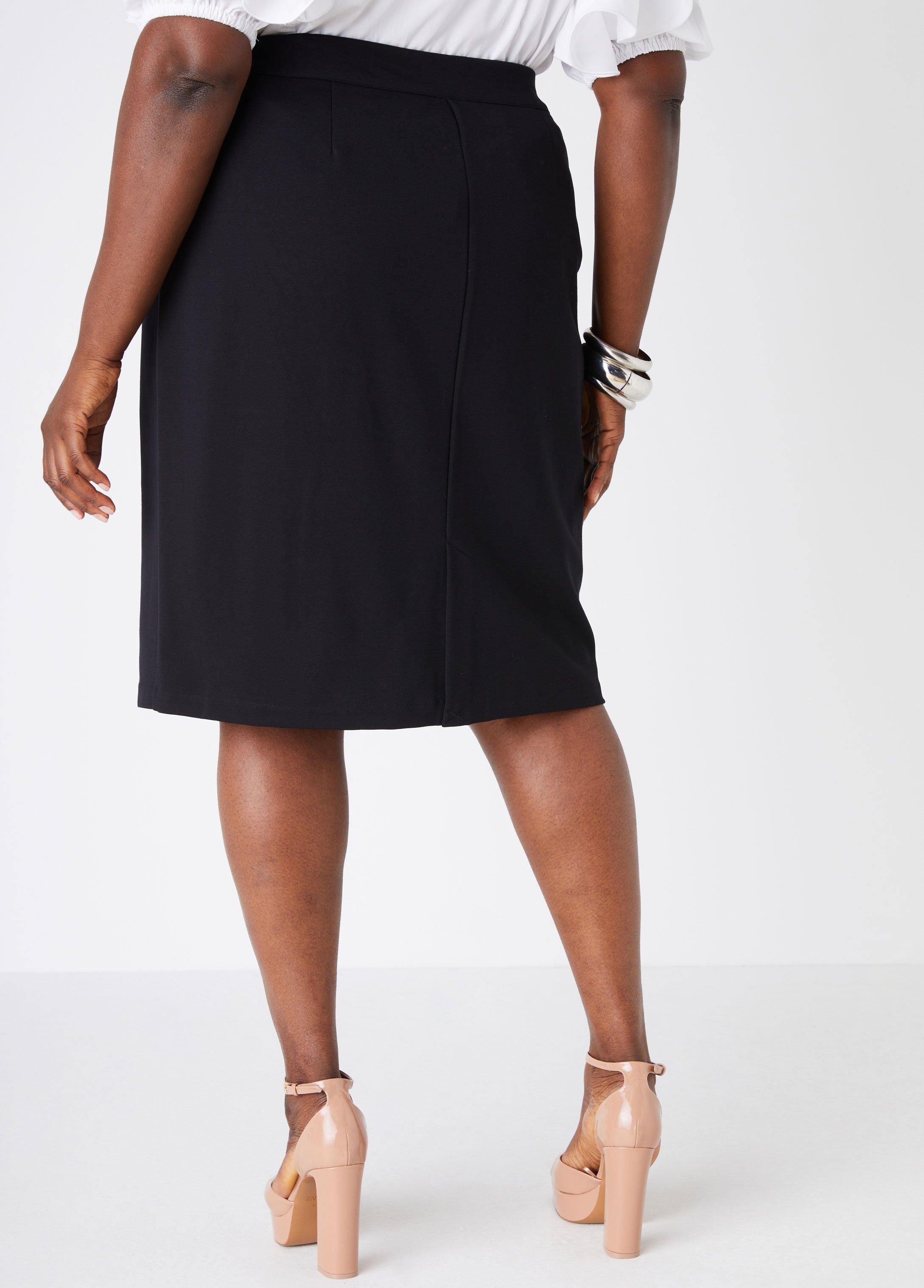 Ponte Pencil Skirt Product Image