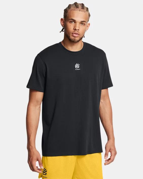 Men's Curry Logo Heavyweight T-Shirt Product Image