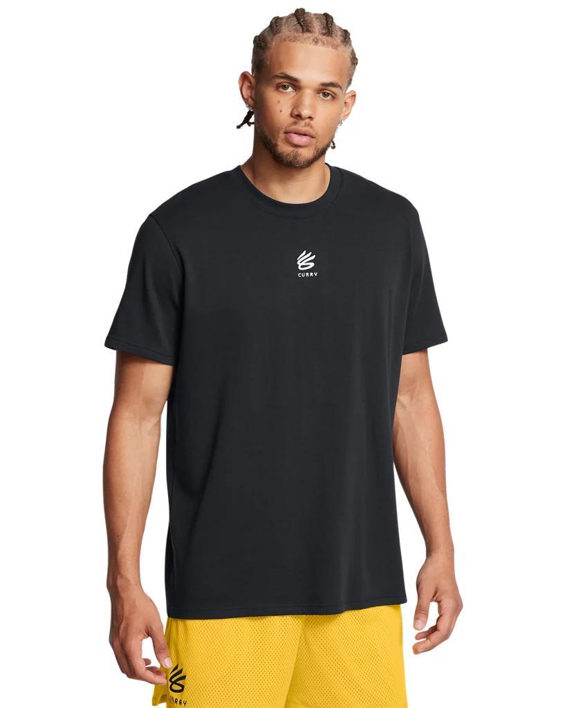 Men's Curry Logo Heavyweight T-Shirt Product Image