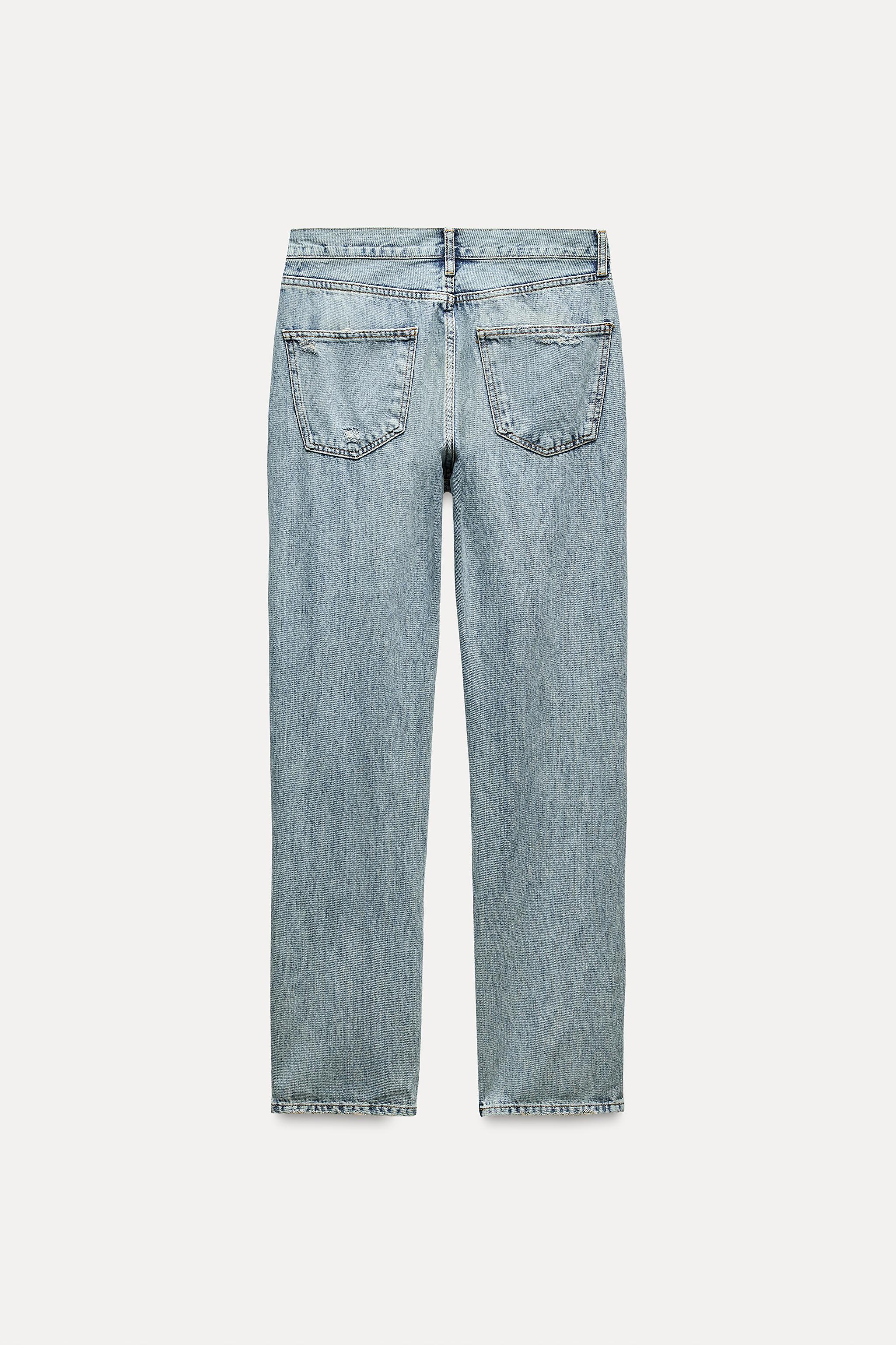 RELAXED MID WAIST JEANS ZW COLLECTION Product Image