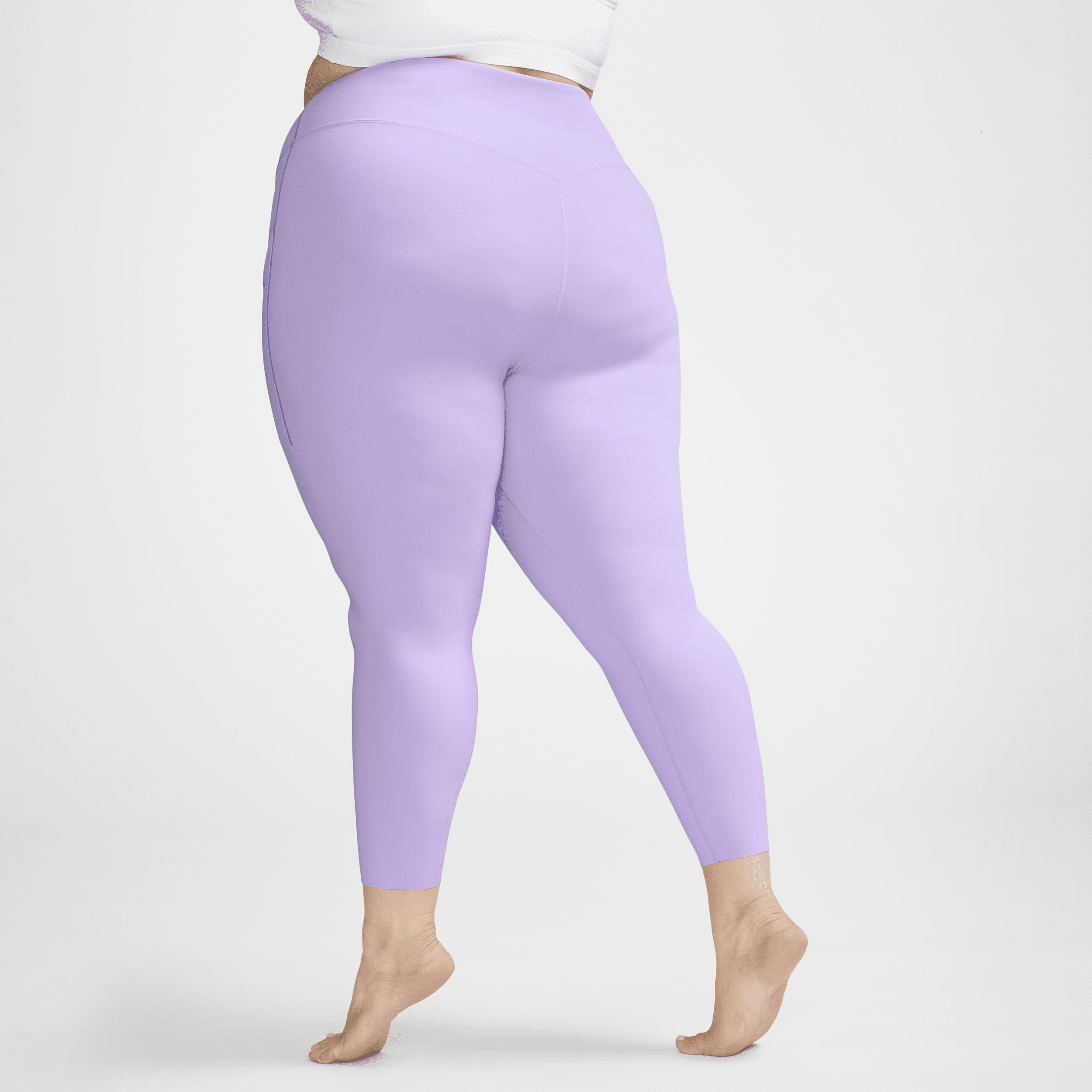 Nike Womens Universa Medium-Support High-Waisted 7/8 Leggings with Pockets (Plus Size) Product Image