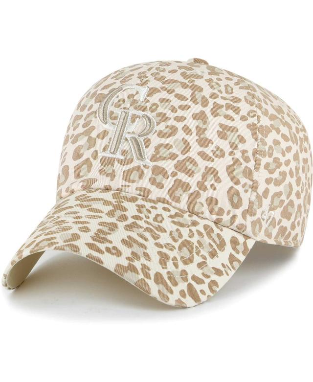 Womens 47 Natural Colorado Rockies Panthera Clean Up Adjustable Hat Product Image