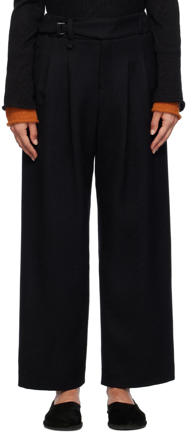 Black Entwine Trousers Product Image