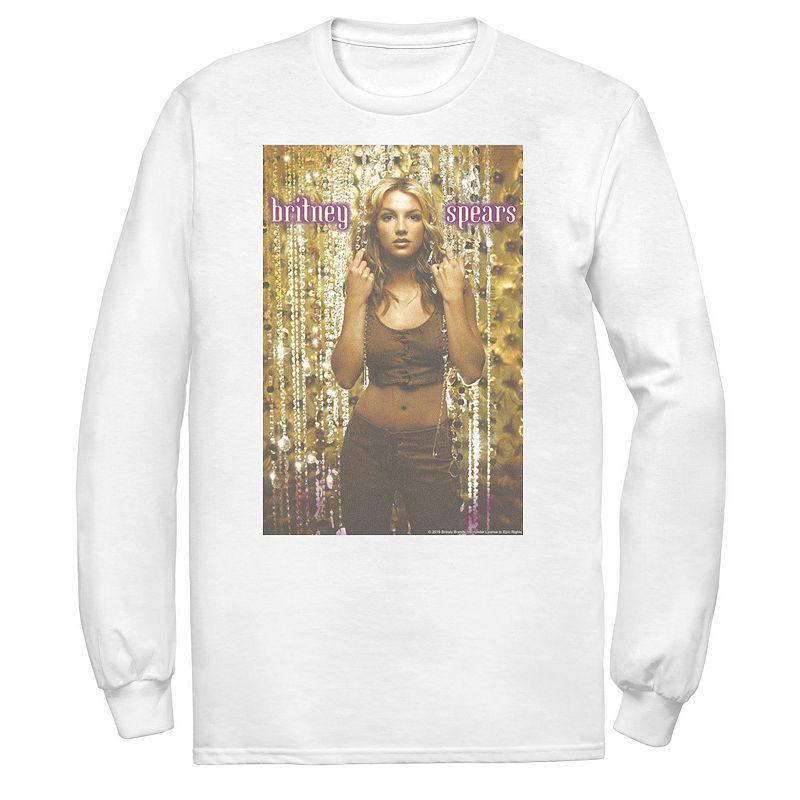 Mens Britney Spears Oops I Did It Again Postere Tee Black Product Image