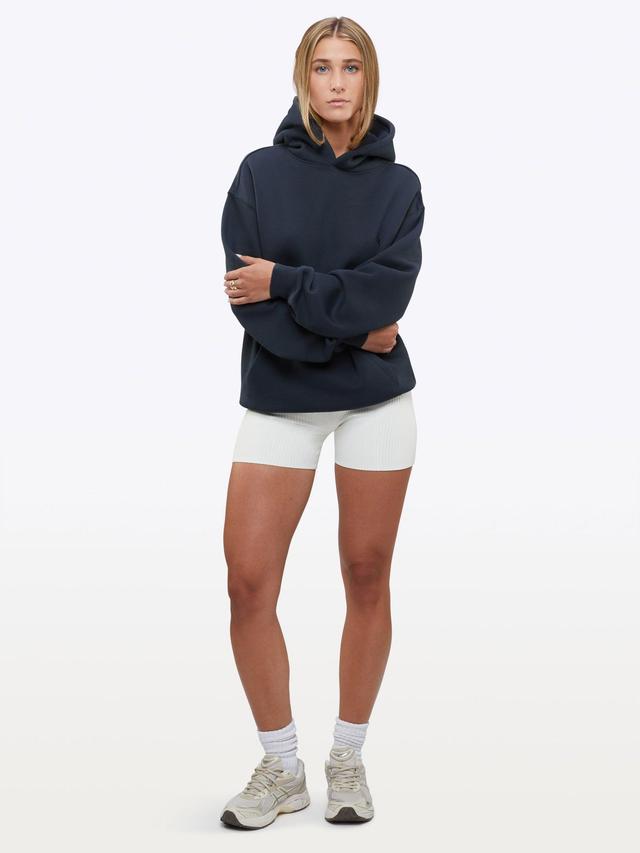 Divine Fleece Hoodie | Obsidian Relaxed-fit Product Image