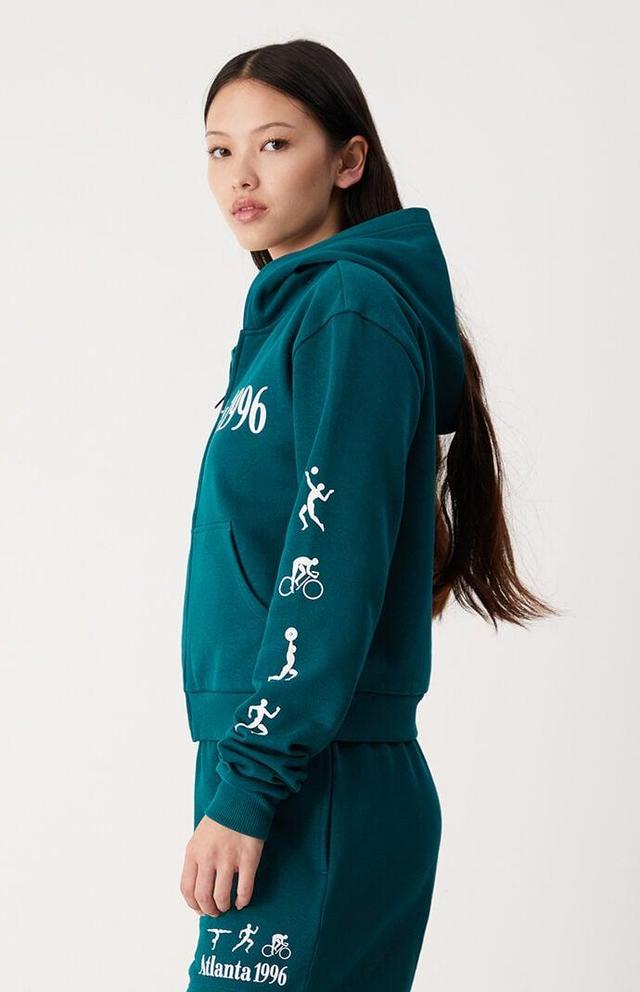 Olympics Women's Atlanta Slim Fit Zip Up Hoodie Product Image