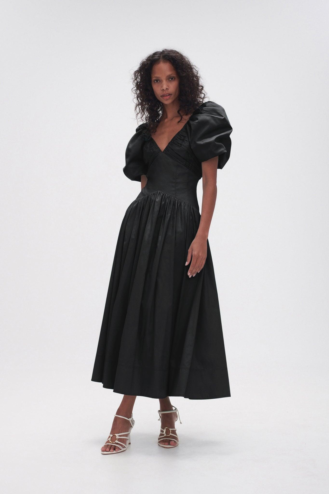 Gabrielle Plunge Midi Dress product image