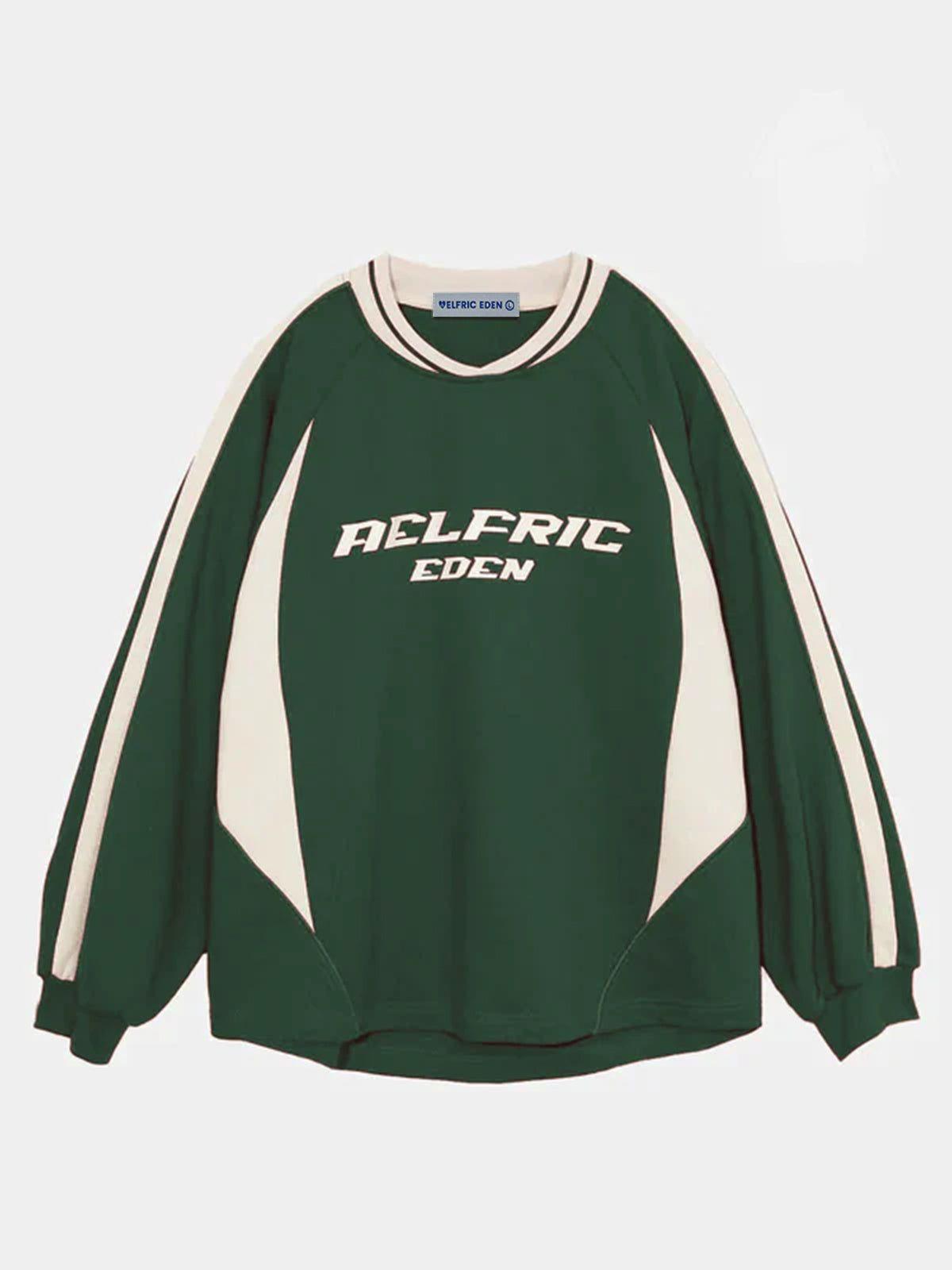 Aelfric Eden Vintage Patchwork Sweatshirt Product Image