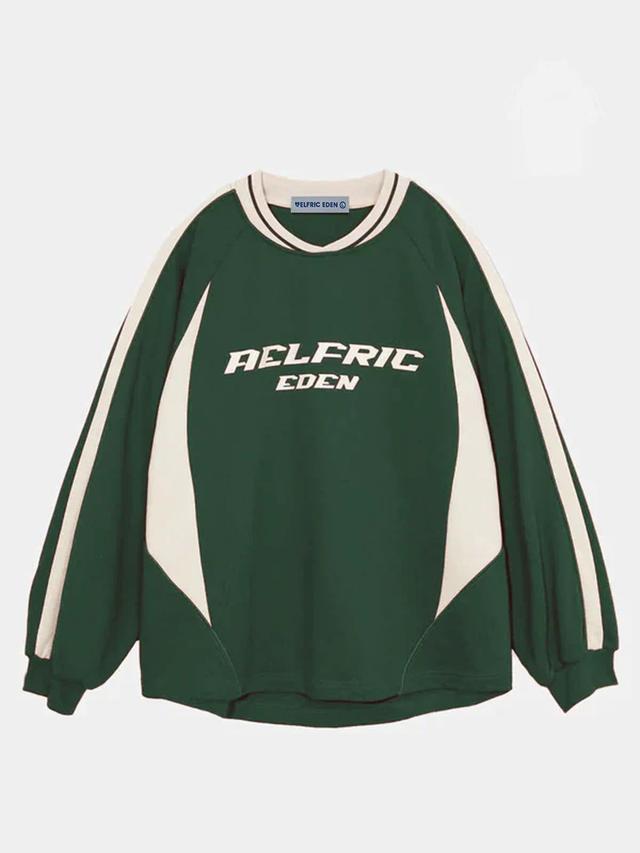 Aelfric Eden Vintage Patchwork Sweatshirt Product Image