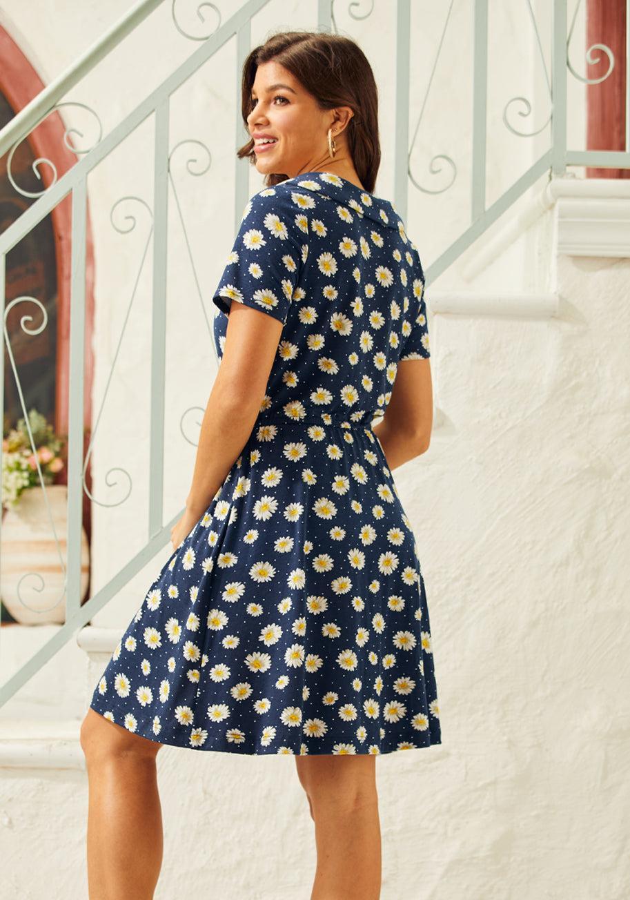 Lazy Daisy Collared Dress Product Image