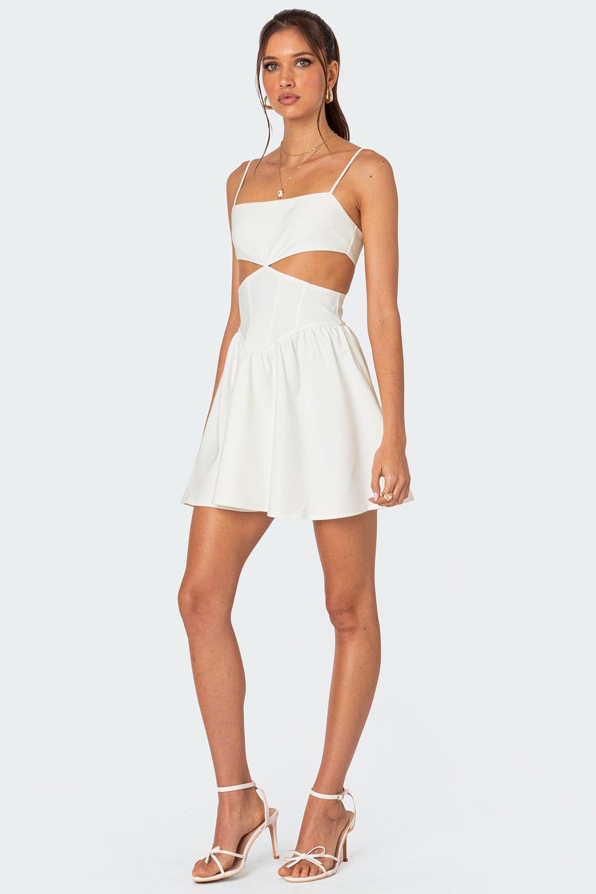 Ari Cut Out Corset Mini Dress Product Image