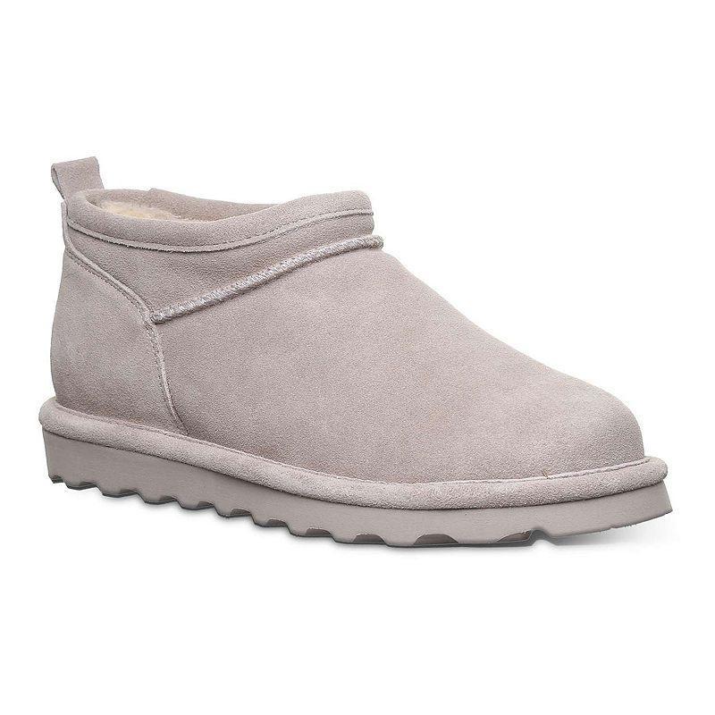 Bearpaw Super Shorty Womens Suede Winter Boots Med Pink Product Image