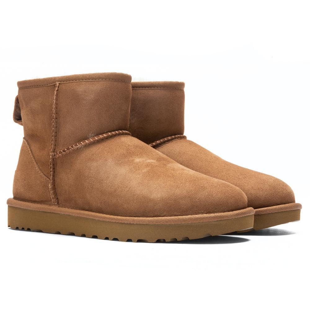 Women's Classic Mini II Boot - Chestnut Female Product Image