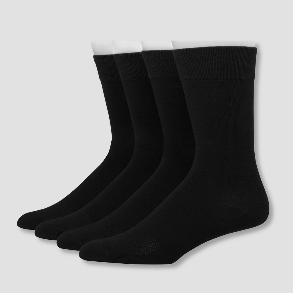 Hanes Premium Mens 4pk Lightweight Casual Socks 6-12 Product Image