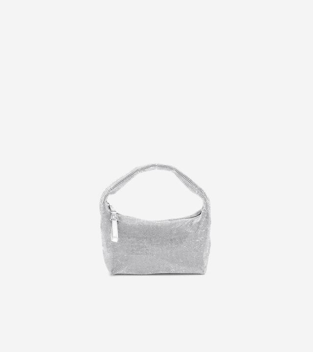 Cole Haan Mini Hobo Bag - Silver Size OSFA Product Image