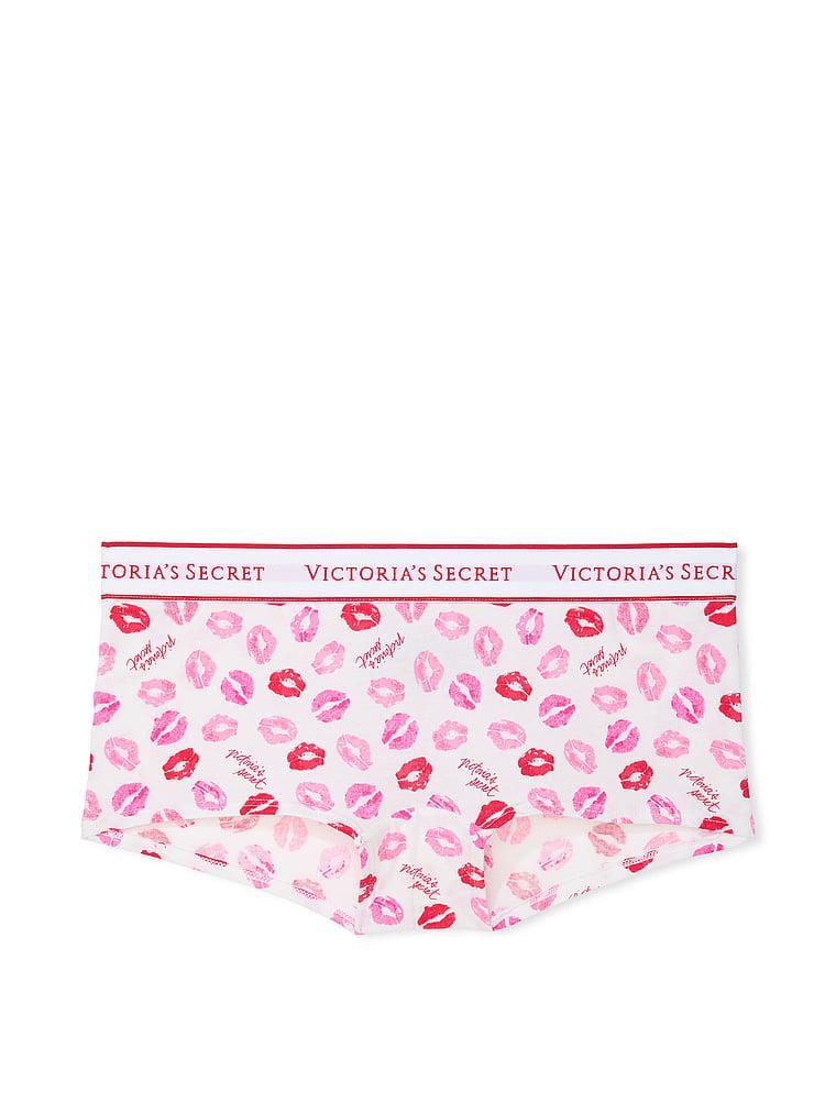 Logo Cotton Boyshort Panty Product Image