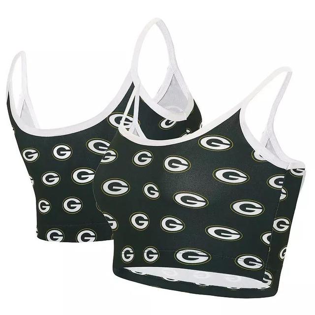 Womens Concepts Sport Bay Packers Gauge Lounge Bralette Product Image