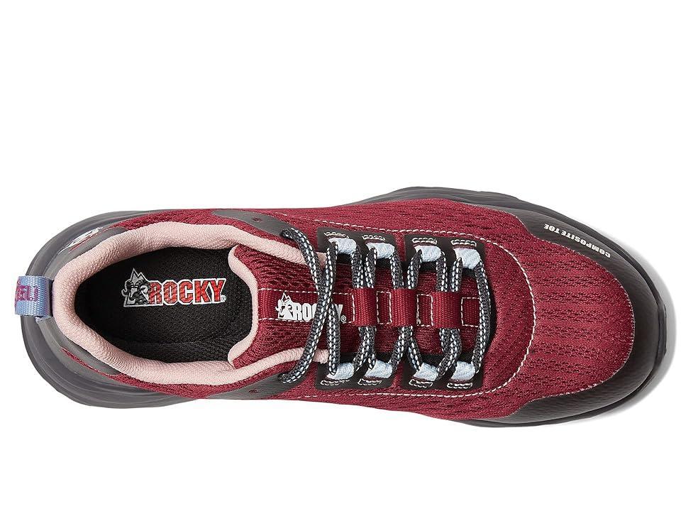 Rocky V-Lite Lace-Up Nano Comp (Cranberry) Women's Shoes Product Image