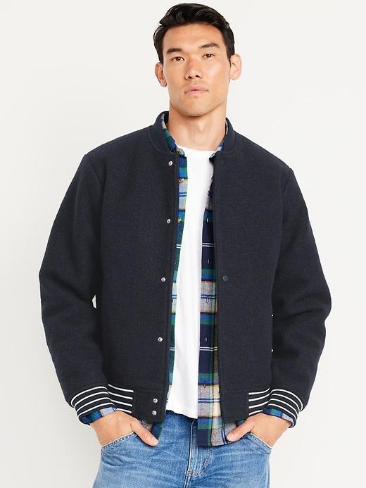 Relaxed Bomber Jacket Product Image